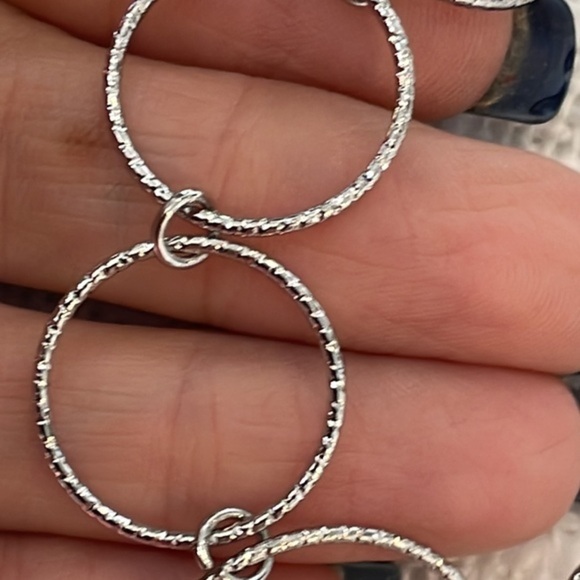 💐5/25 Envy delicate circle chain dainty statement long necklace - Picture 6 of 8